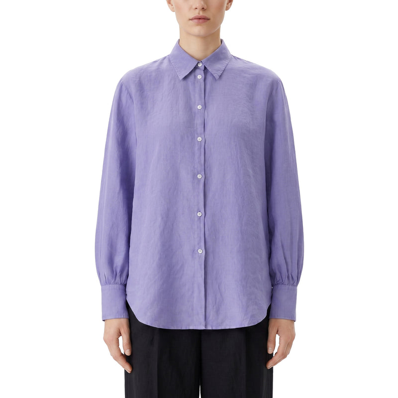 Massimo Alba Bluse Anna aus Leinen Damen