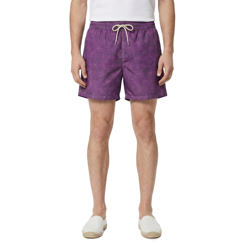 Massimo Alba Badeshorts mit Logo Herren