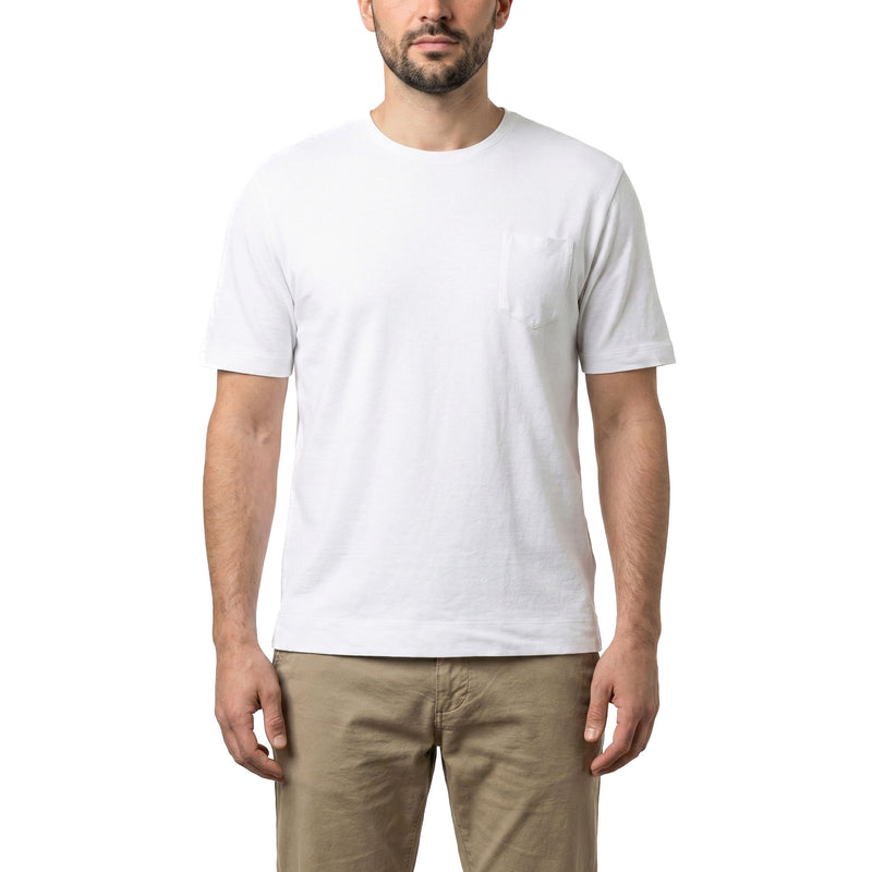Massimo Alba T-Shirt aus Leinenmix Herren