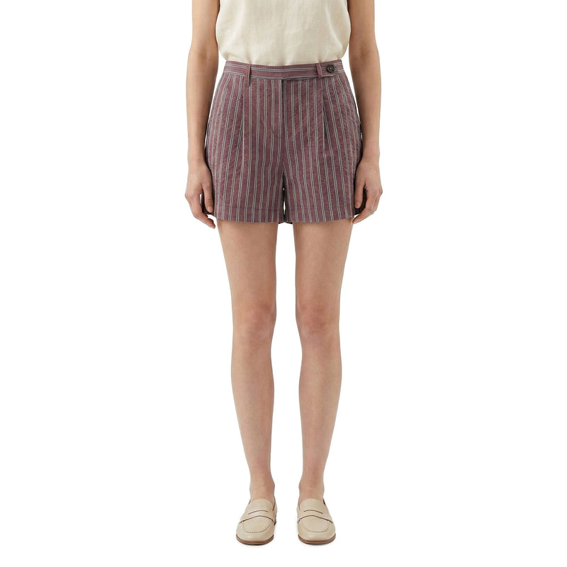 Massimo Alba Gestreifte Shorts Sardina Damen