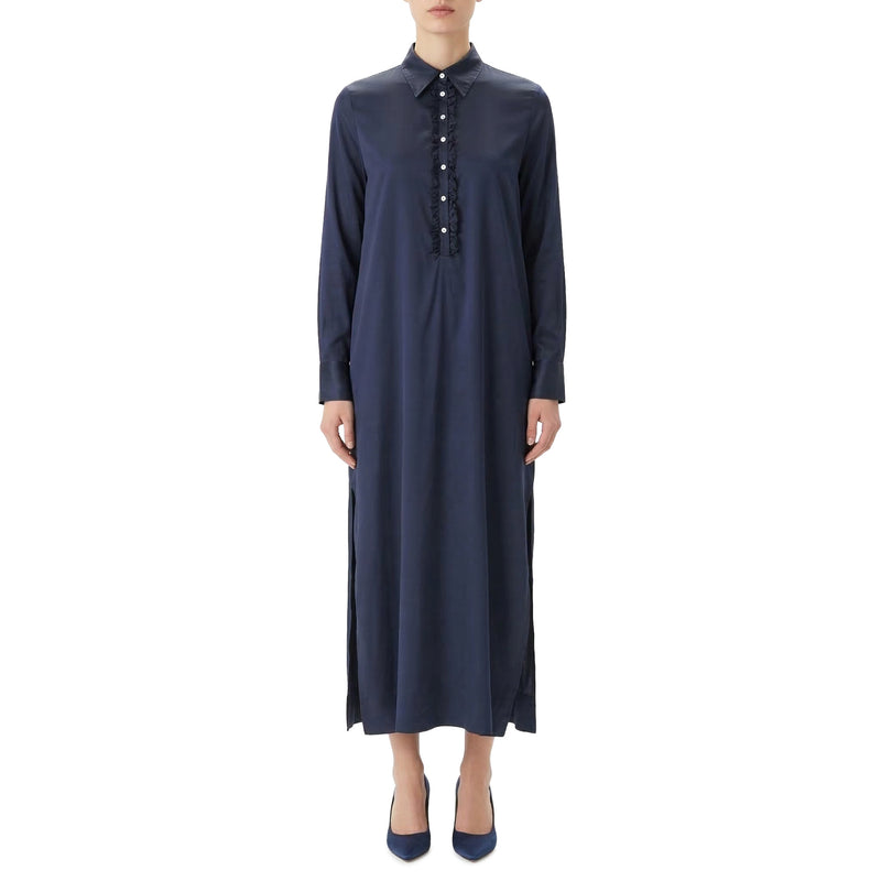 Massimo Alba Midikleid Nell aus Seide Damen