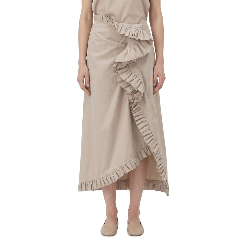 Dries van Noten Midirock Sina aus Baumwolle Damen