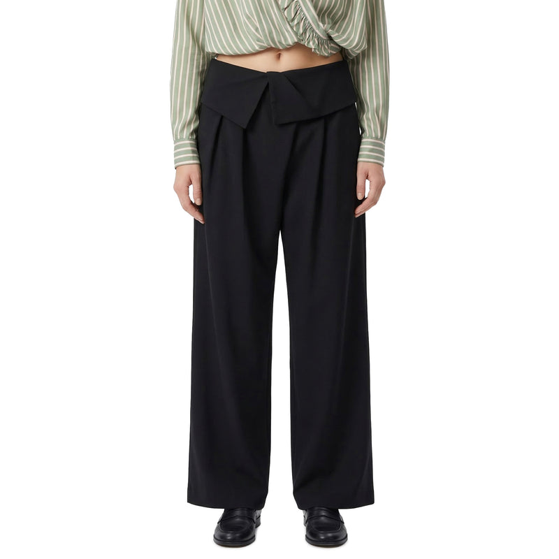 Dries van Noten Weite Stoffhose Parong Damen