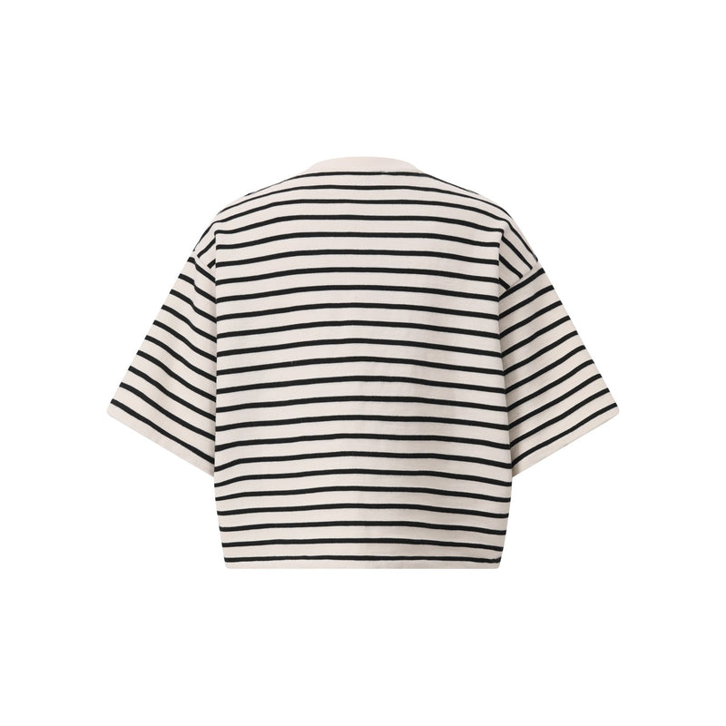 Anine Bing Oversized Cropped T-Shirt Myers Damen