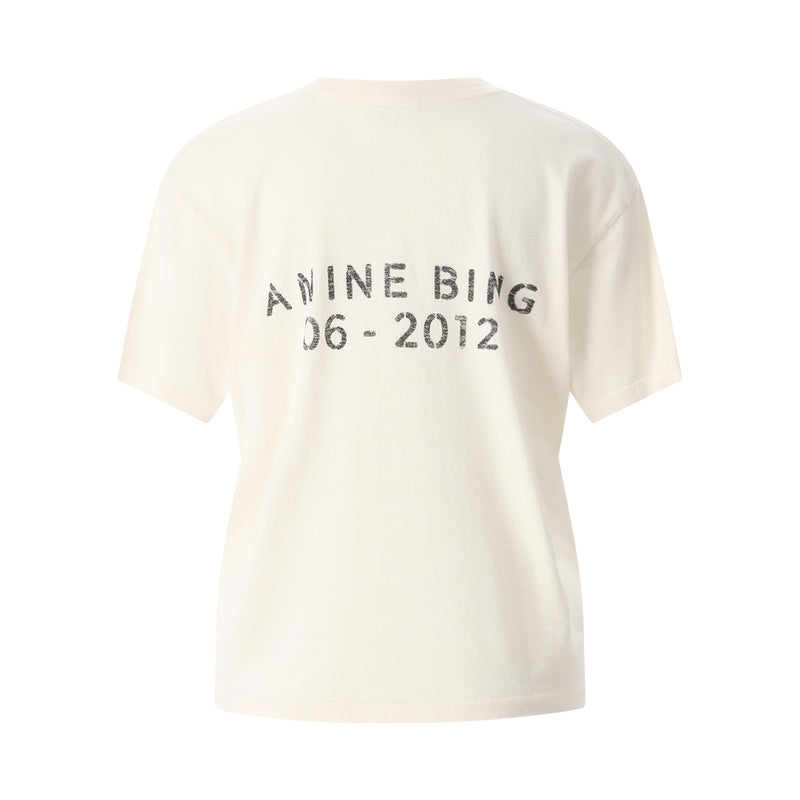 Anine Bing T-Shirt mit Print Damen