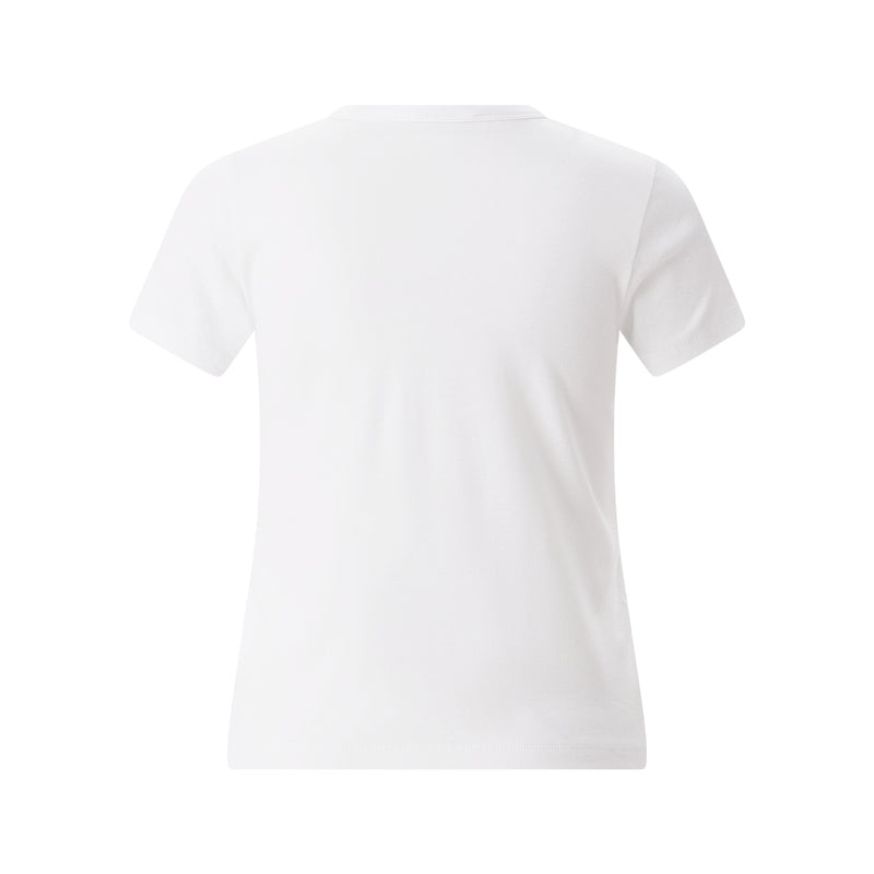 T-Shirt aus Baumwoll-Mix L / Weiß