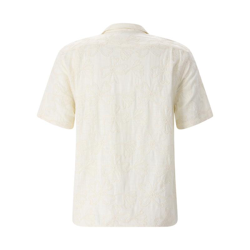 Vince Kurzarmhemd mit floralem Design Herren