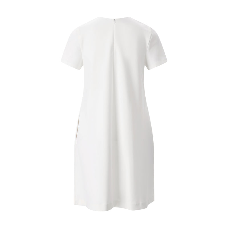 Vince Midikleid mit Rundhalsausschnitt Damen