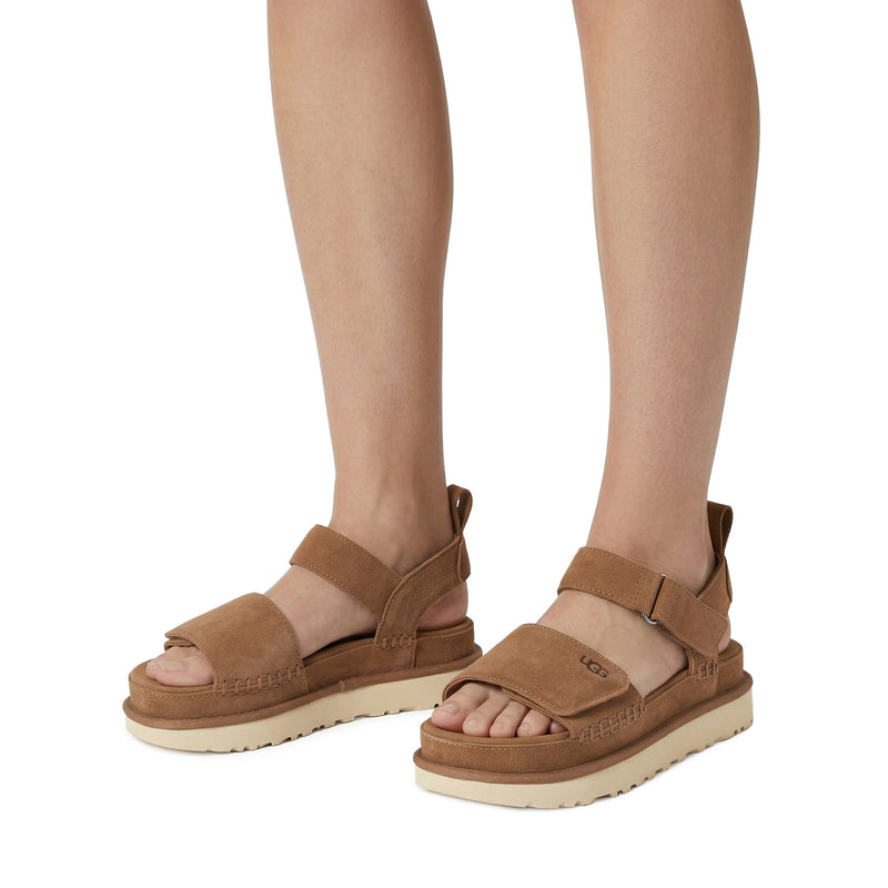 UGG Sandalen aus Veloursleder Damen