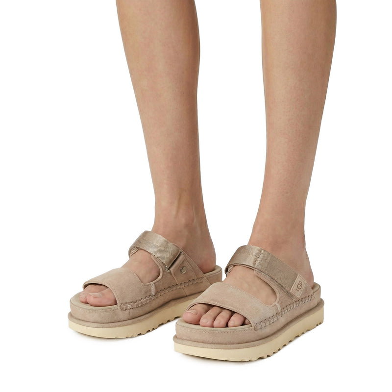 UGG Sandalen aus Veloursleder Damen