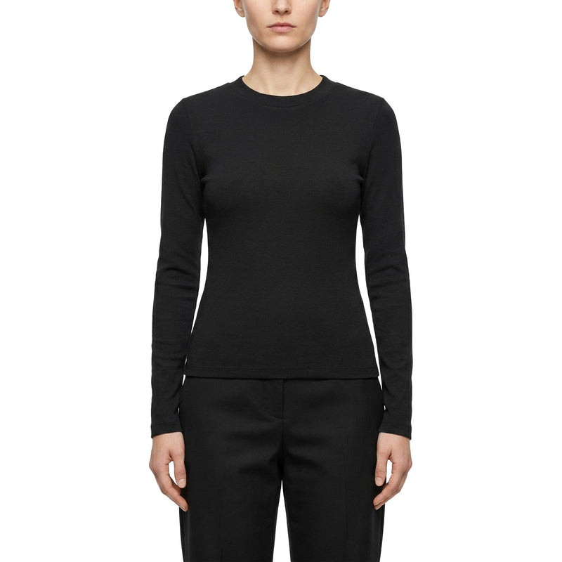 Fear of God Essentials Geripptes Langarmshirt Damen