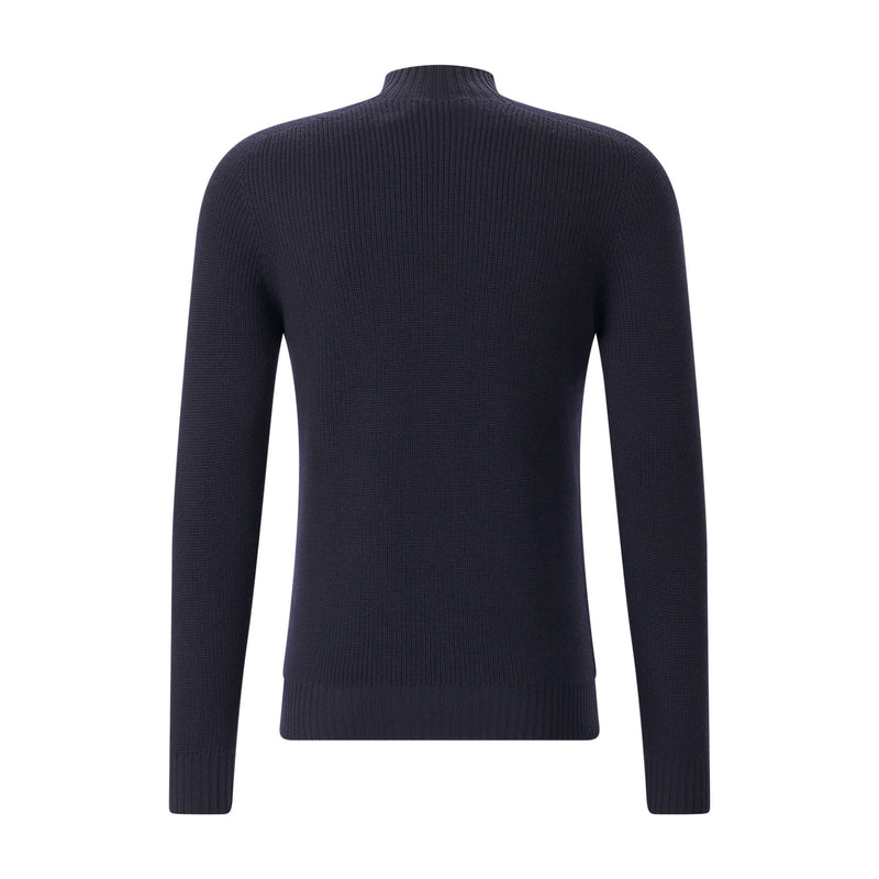 Gran Sasso Strickpullover mit Stehkragen Herren