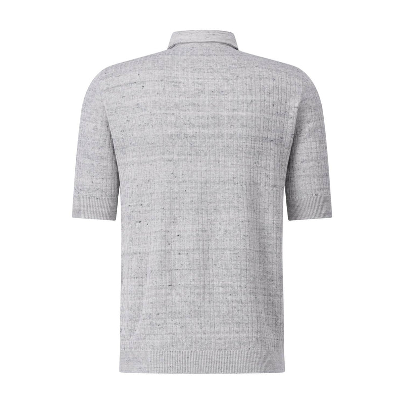 Lardini Poloshirt aus Leinenmix Herren