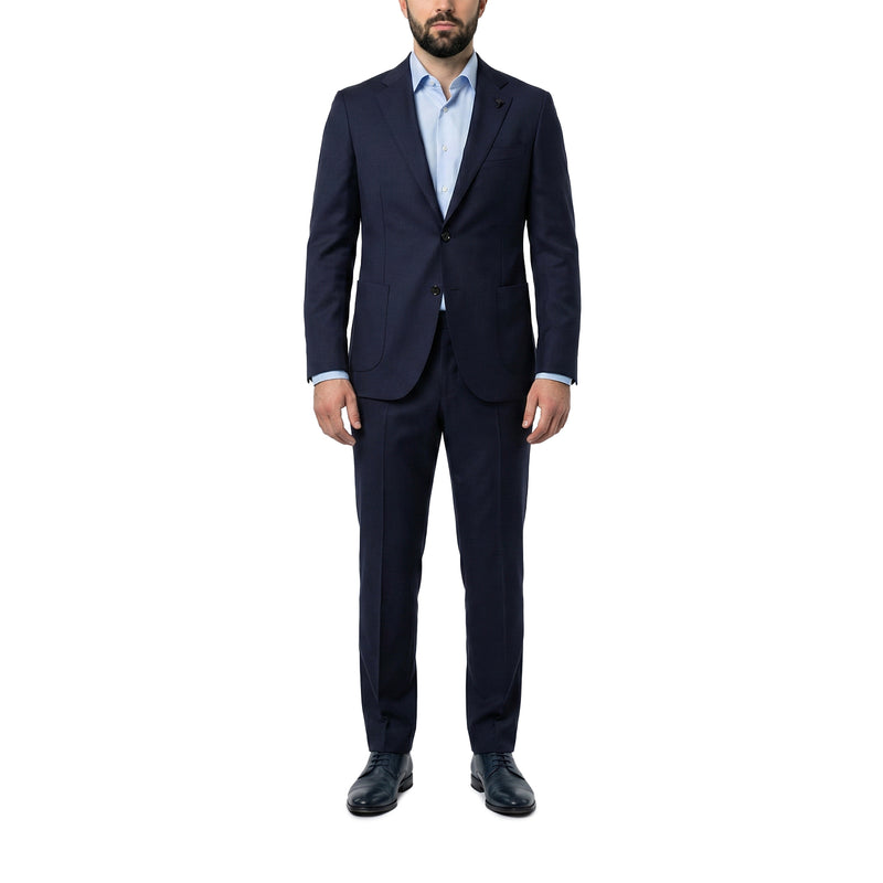 Lardini Zweiteiliger Anzug aus Schurwolle Herren