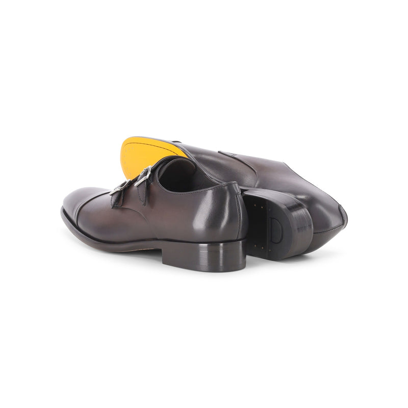 Doucal's Monkstrap aus Glattleder Herren