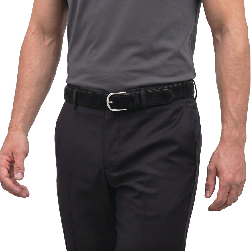 Fausto Colato Gürtel aus Veloursleder Herren