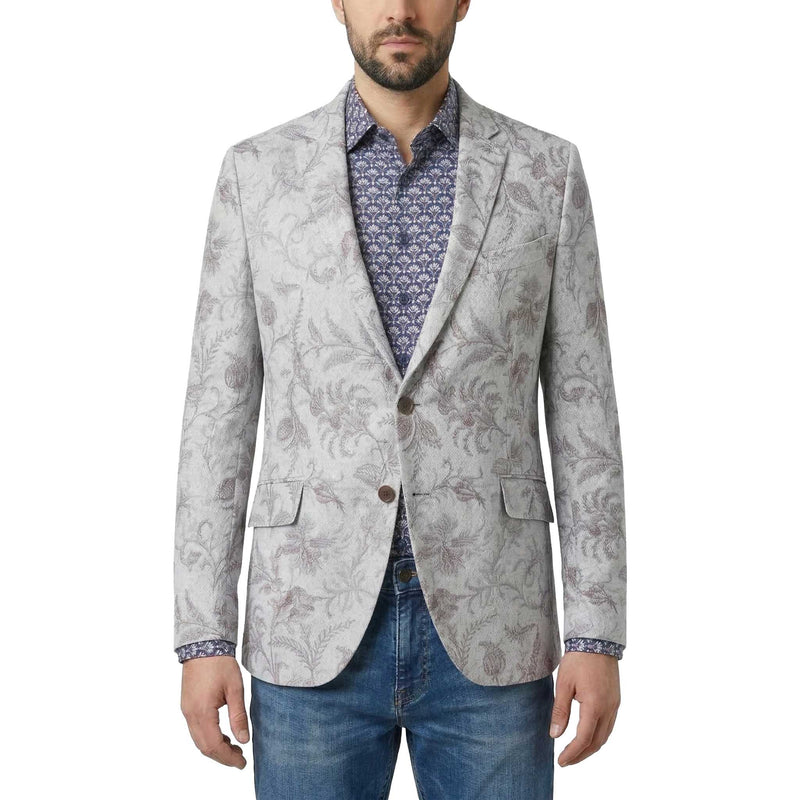 Sakko mit floralem Muster