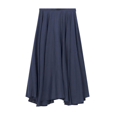 Lardini Midirock aus Leinen Damen