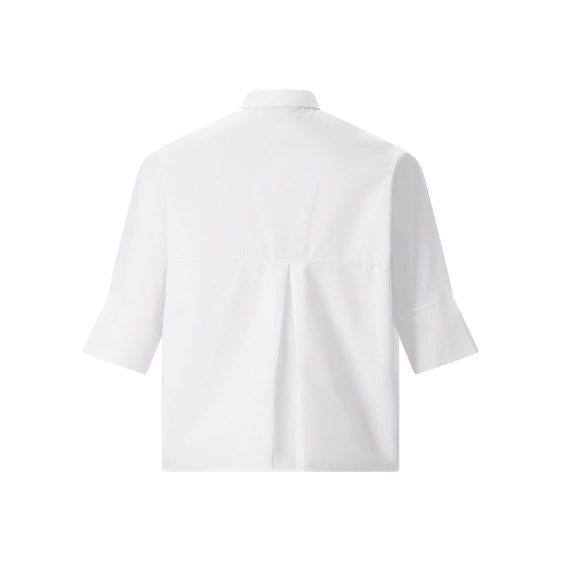 Blooming Kurzarm-Hemdbluse Como Damen