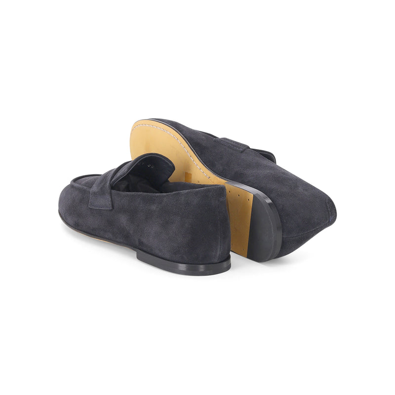 Officine Creative Loafer aus Veloursleder Damen