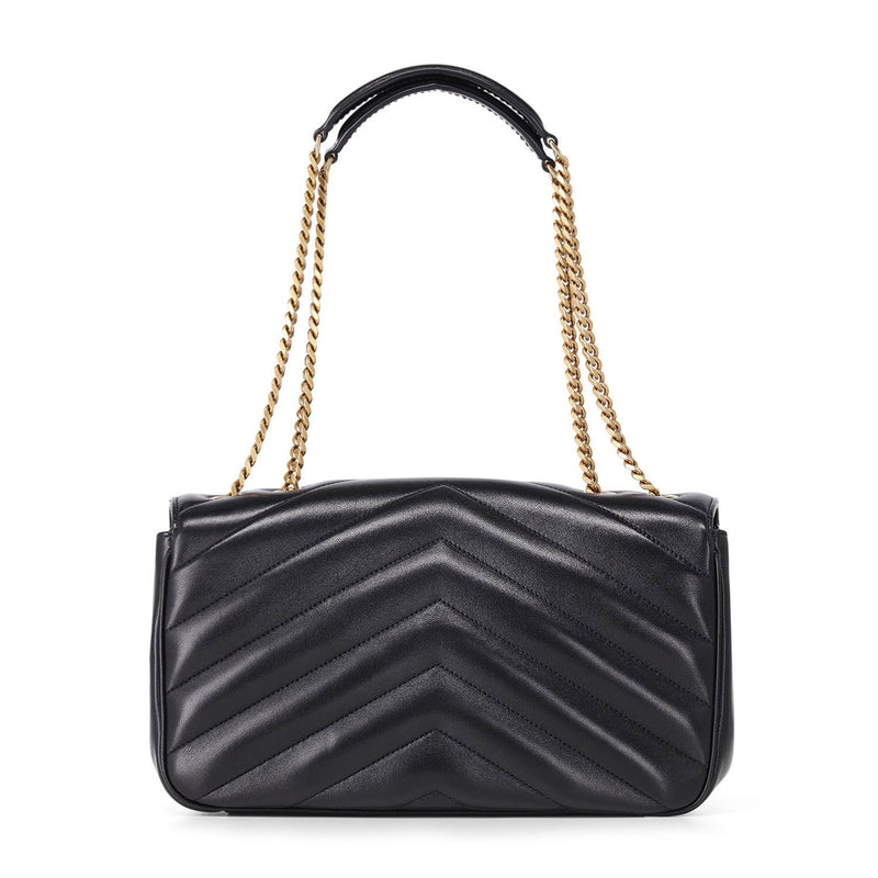 Saint Laurent Schultertasche Loulou aus Leder Damen