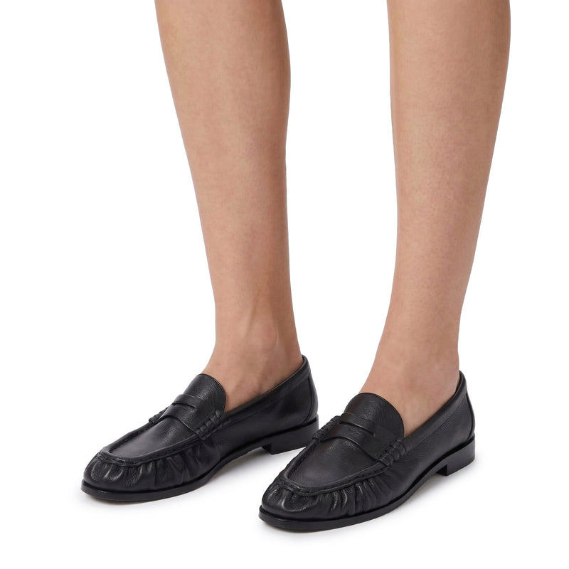 Loafer aus Leder