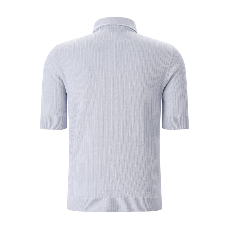 Lardini Poloshirt aus Leinenmix Herren