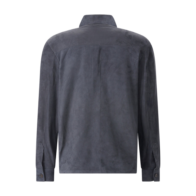 Arma Overshirt Dino aus Veloursleder Herren