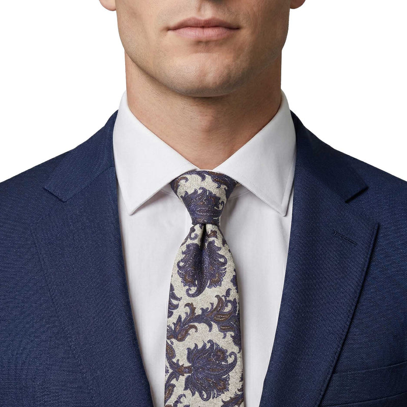 Altea Krawatte Isonzo mit Muster Herren