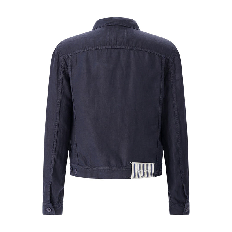 Jacob Cohen Jacke aus Leinen Resort Capsule Herren