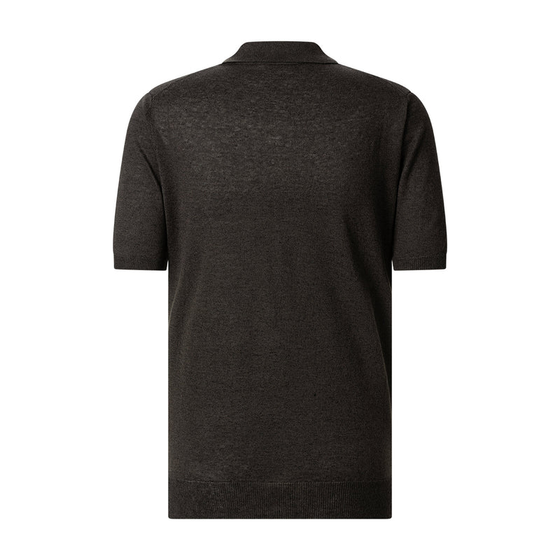 Filippo de Laurentiis Poloshirt aus Baumwolle & Leinen Herren