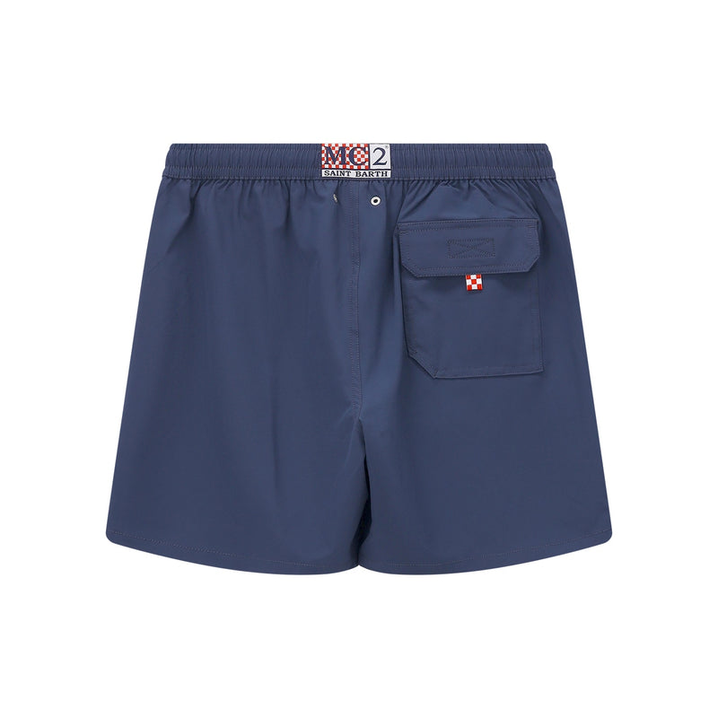 MC2 Saint Barth Badeshorts mit Logo Herren