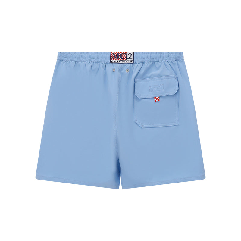MC2 Saint Barth Badeshorts mit Logo Herren