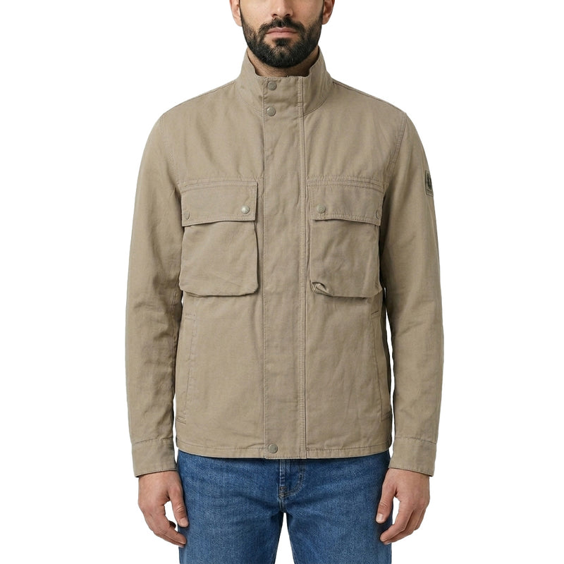 Belstaff Jacke Hayfield aus Baumwolle & Leinen Herren