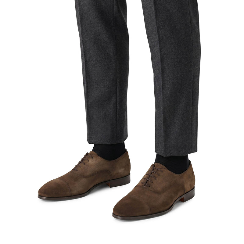 Santoni Schnürschuh Archie aus Leder Herren