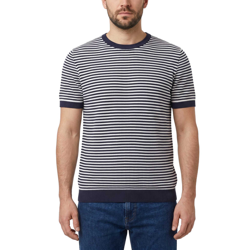 T-Shirt mit Rundhalsausschnitt XXL / Dunkelblau