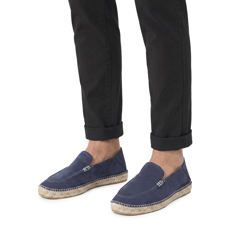 Espadrij Loafer aus Veloursleder Herren