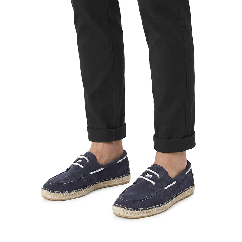 Espadrij Slipper Navire aus Veloursleder Herren