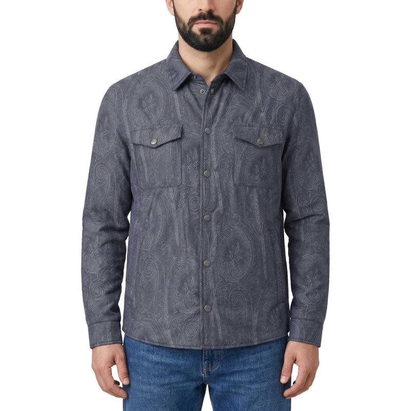 Overshirt mit Paileymuster