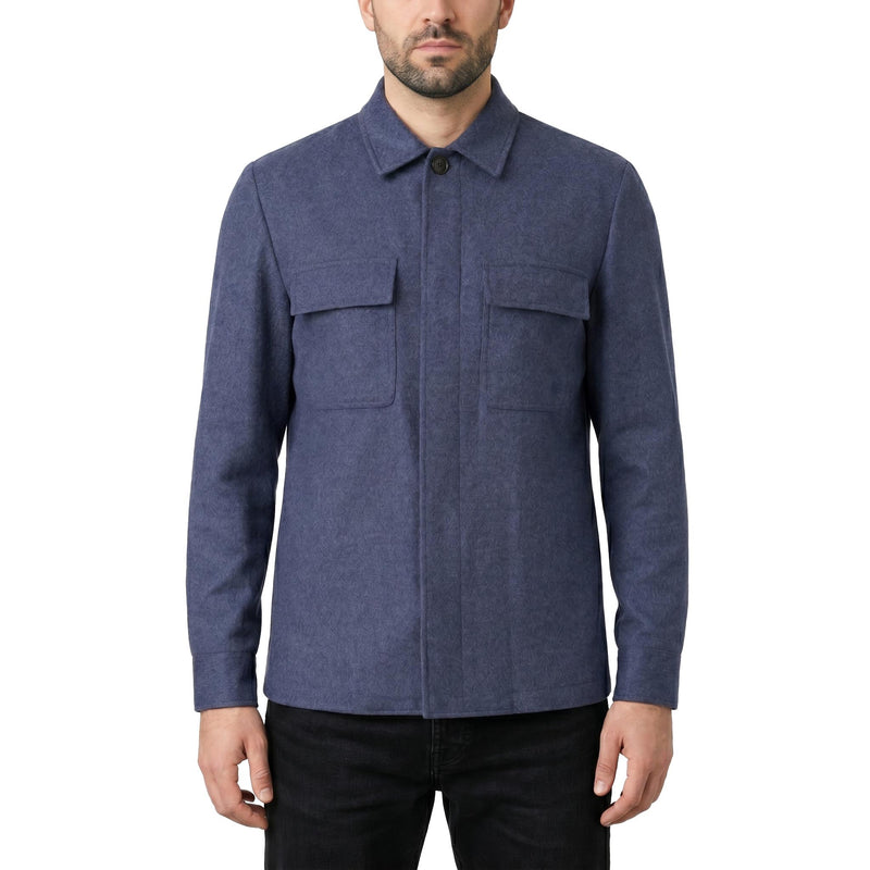 Overshirt aus Wolle & Kaschmir