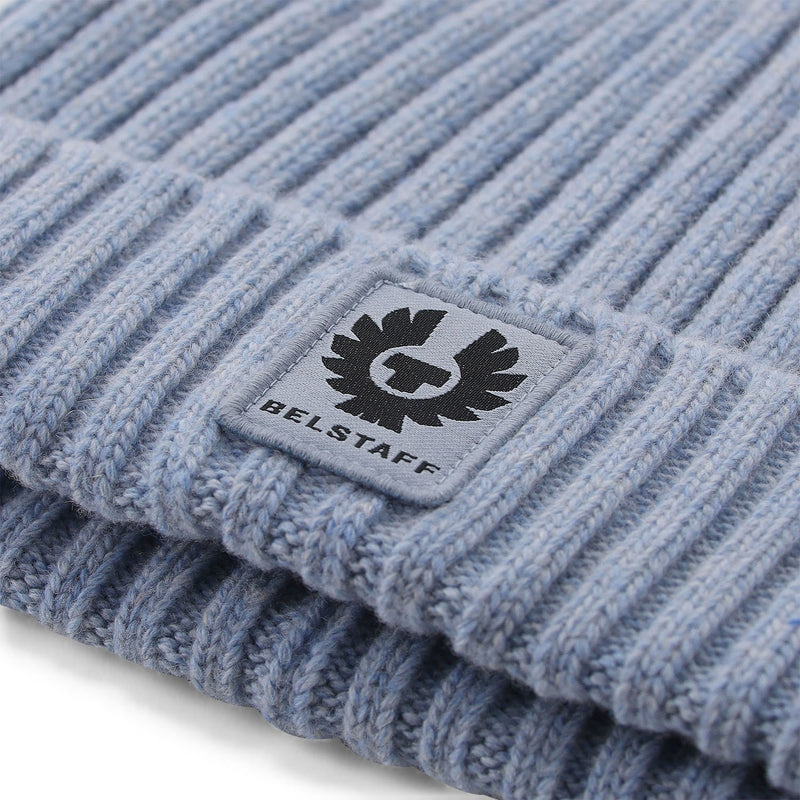 Beanie aus Lammwolle One Size / Hellblau