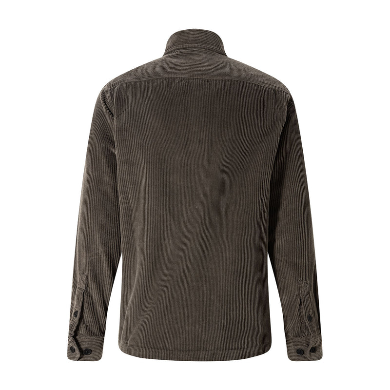 Overshirt aus Cord XXL / Graugrün