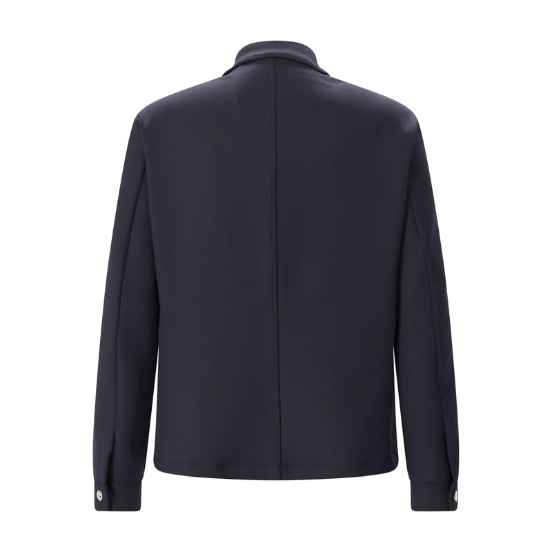 Jacke aus Woll-Mix 54 / Navy