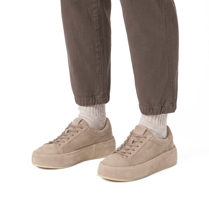 Sneaker Wrap Lace Up aus Leder