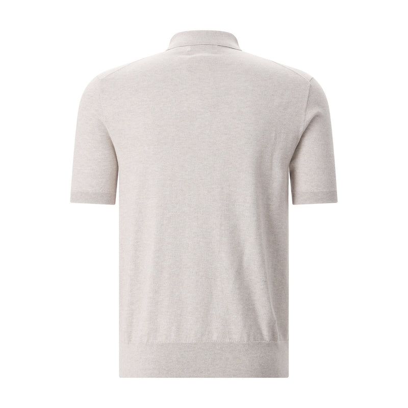 Poloshirt mit Logo XXL / Creme
