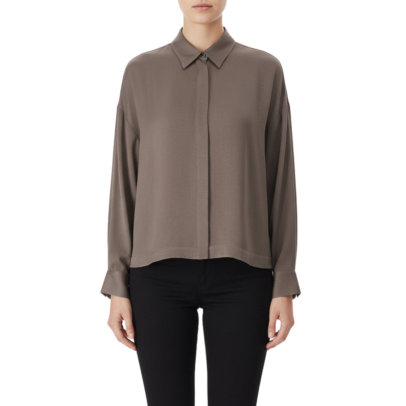 Peserico Weite Hemdbluse Damen