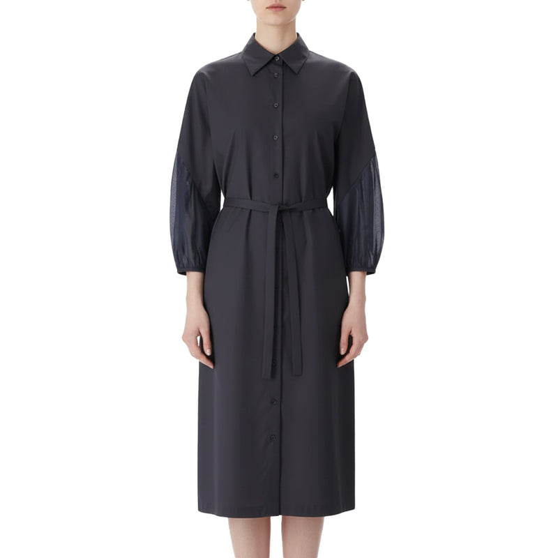 Peserico Blusenkleid in Midi-Länge Damen