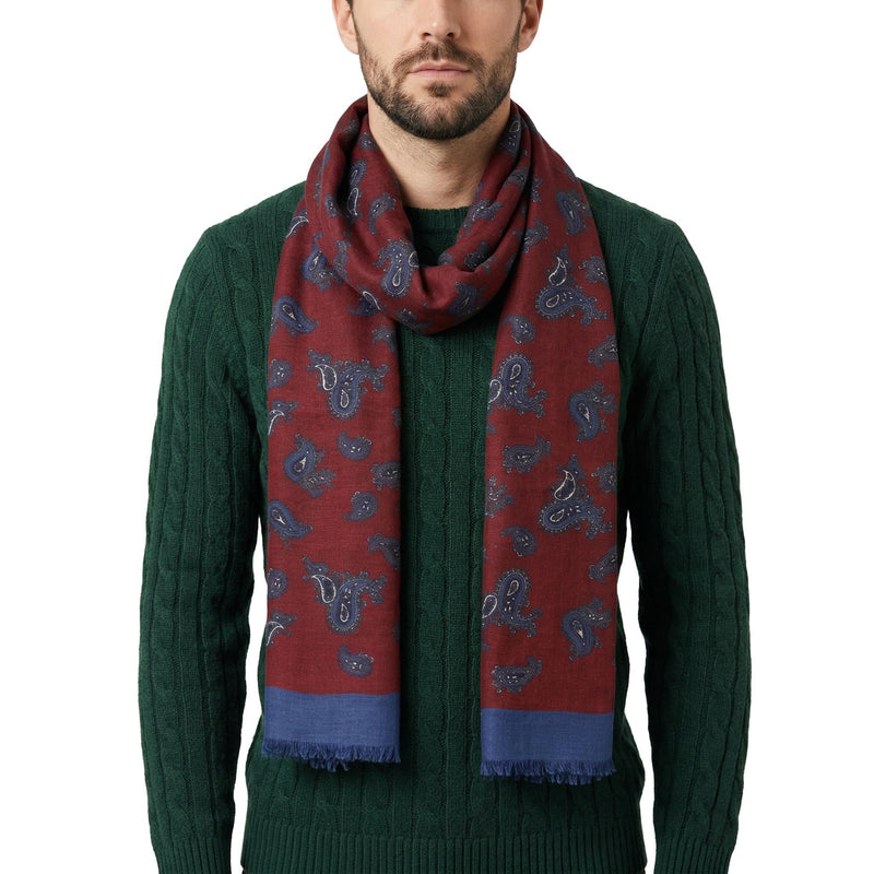 Schal mit Paisley-Muster