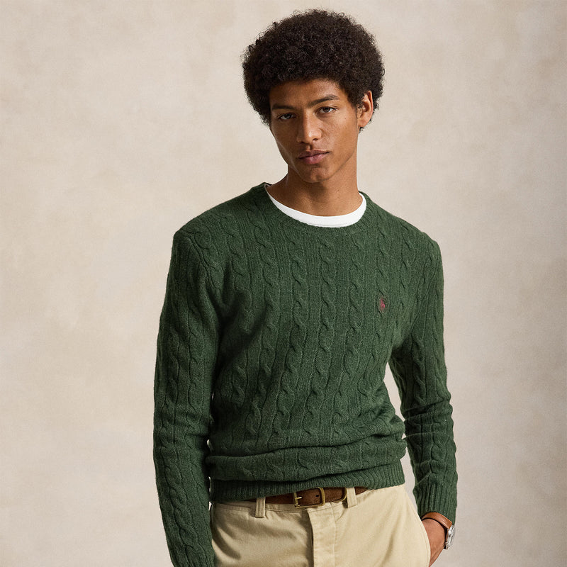 Strickpullover aus Kaschmir-Woll-Mix