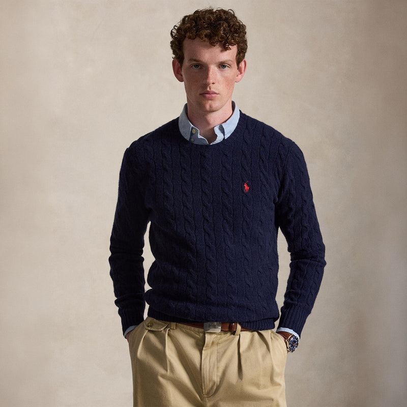 Polo Ralph Lauren Strickpullover aus Kaschmir-Woll-Mix Herren